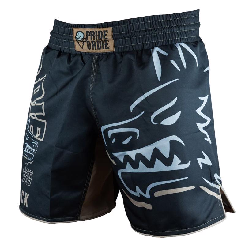 Pride Or Die leading the pack MMA Shorts - Black